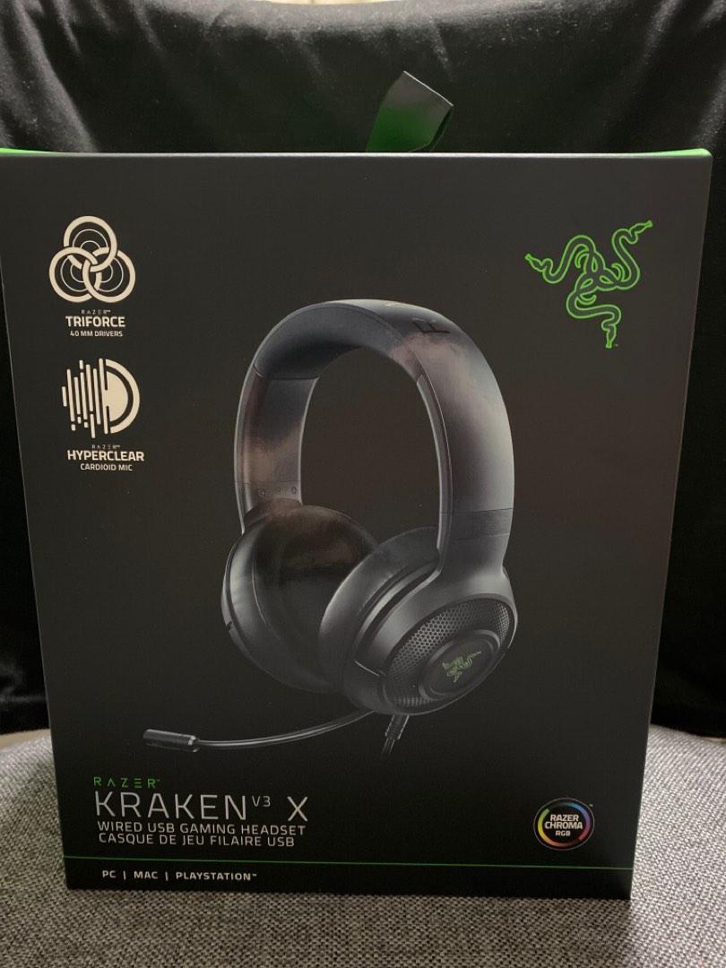 Razer Kraken Gaming Headset Virtual 7.1 3.5mm Multi-Plattform Black 8886419371908