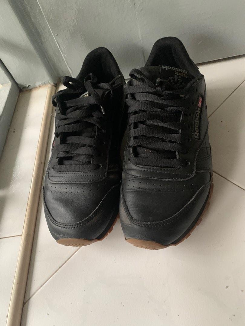 Reebok pure cheap black shoes