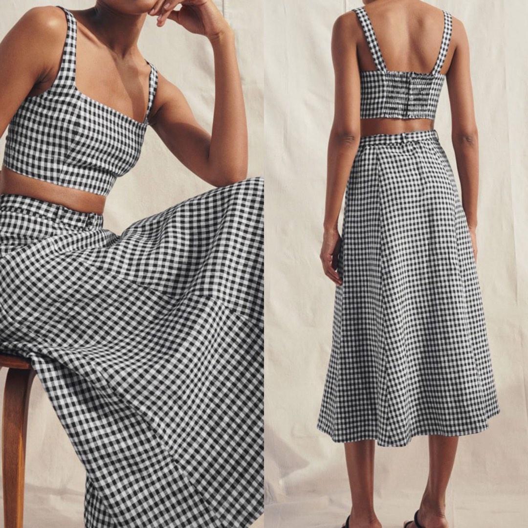 Reformation Cole Two Piece Dress in 4 Prints