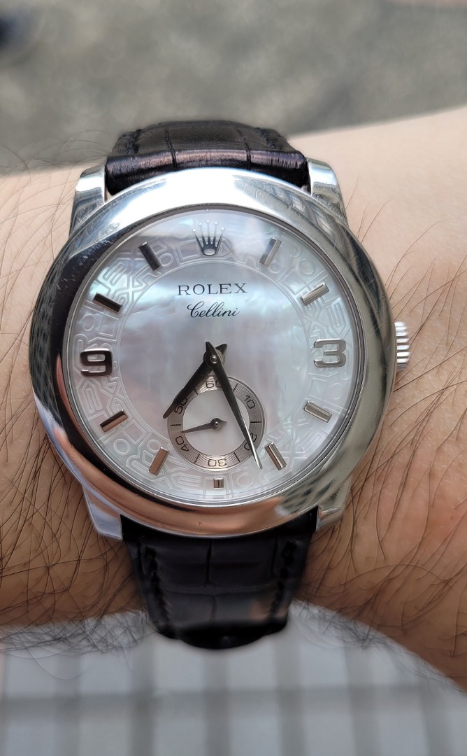 Rolex Cellini 5240 6 PT950 Carousell