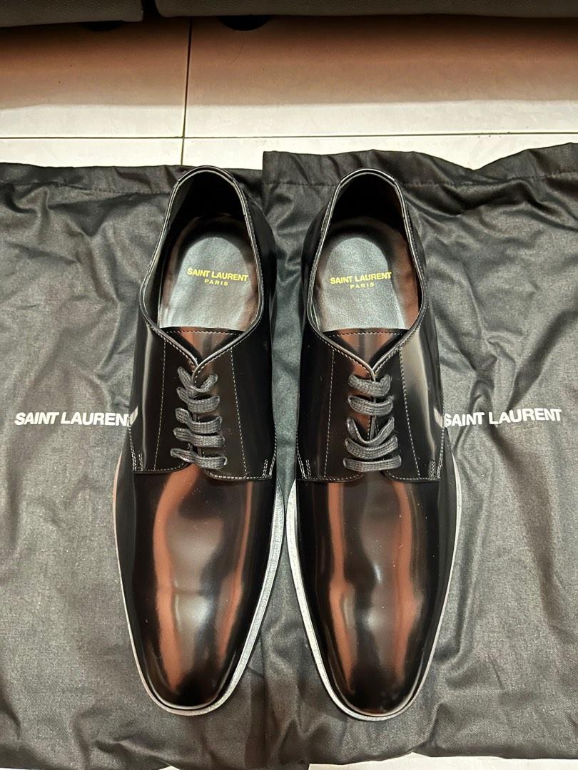 Saint laurent lace up shoes on sale