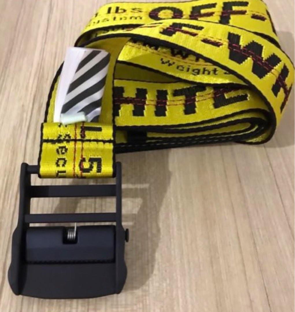SALE AUTHENTIC OFF WHITE INDUSTRIAL BELT UNISEX Men s