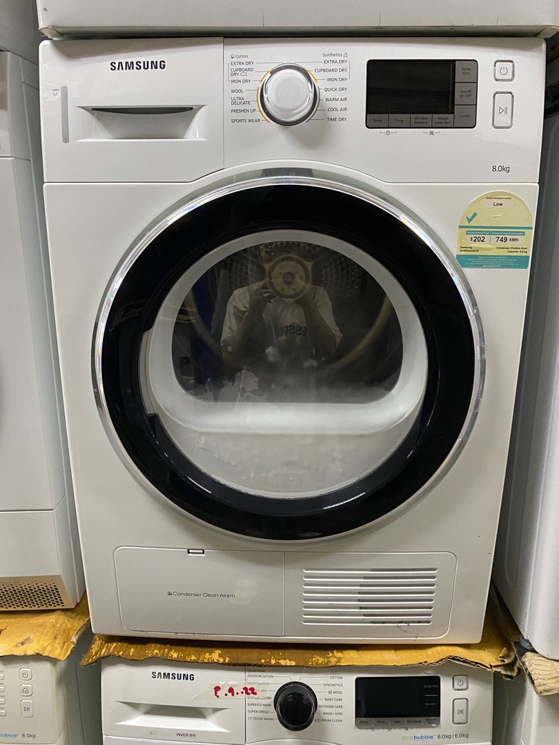 Samsung 8KG Condenser Dryer, TV & Home Appliances, Washing Machines and