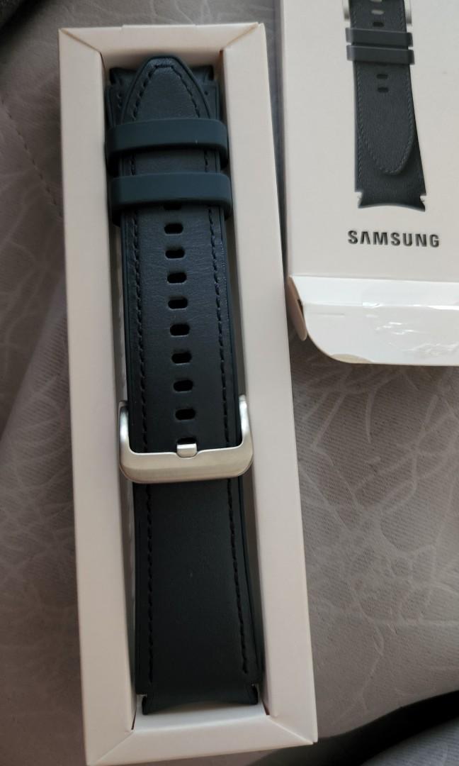 Samsung leather band sales