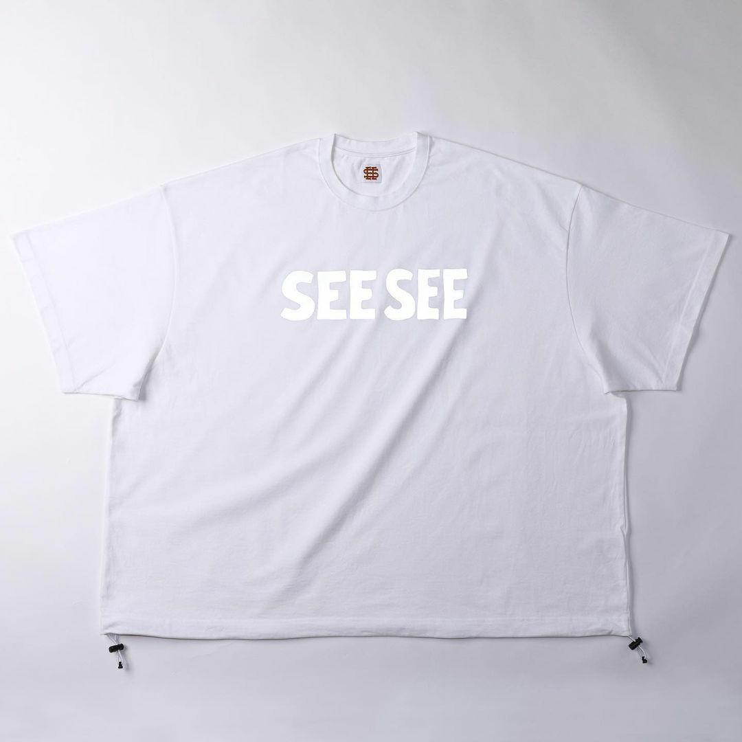 SEESEE】 SEE SEE NEW LOGO CREW GREY XL - スウェット