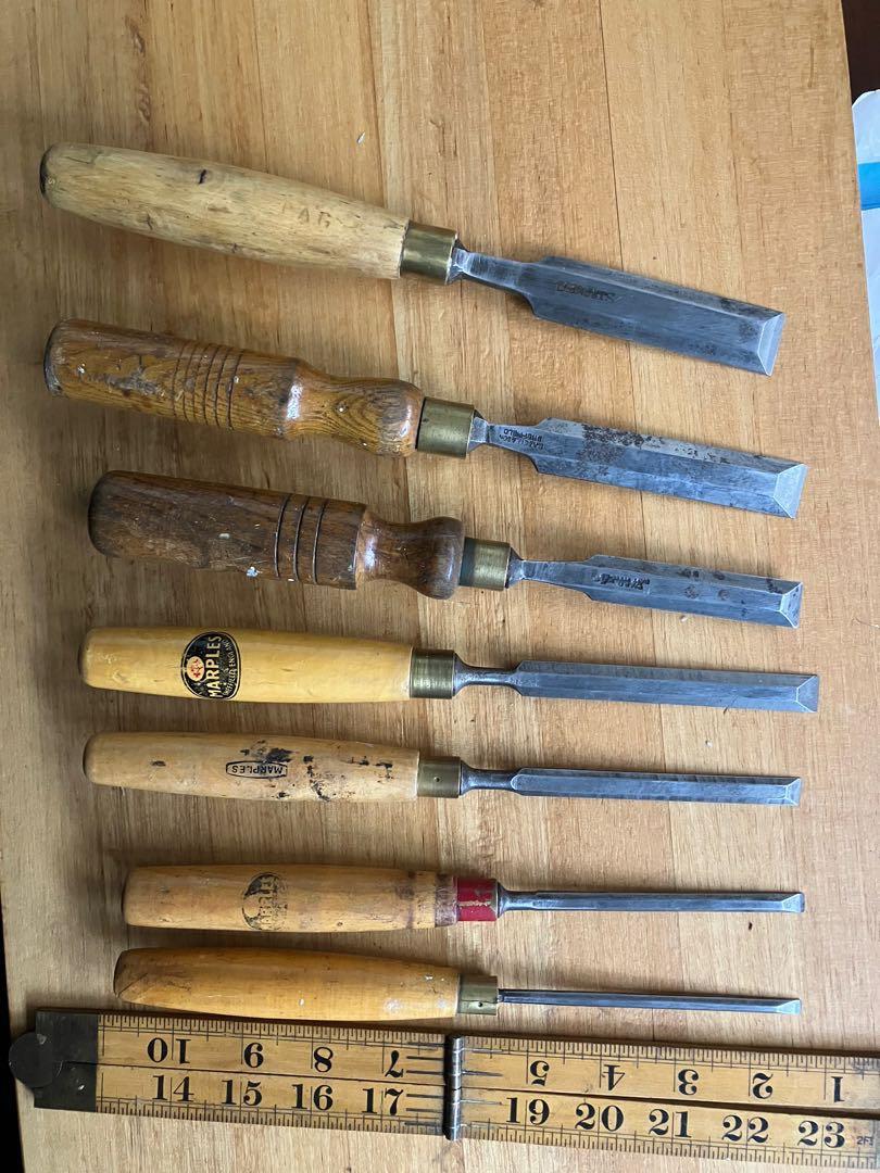 Set of 7 Chisels Marples n Ward, Furniture & Home Living, Home
