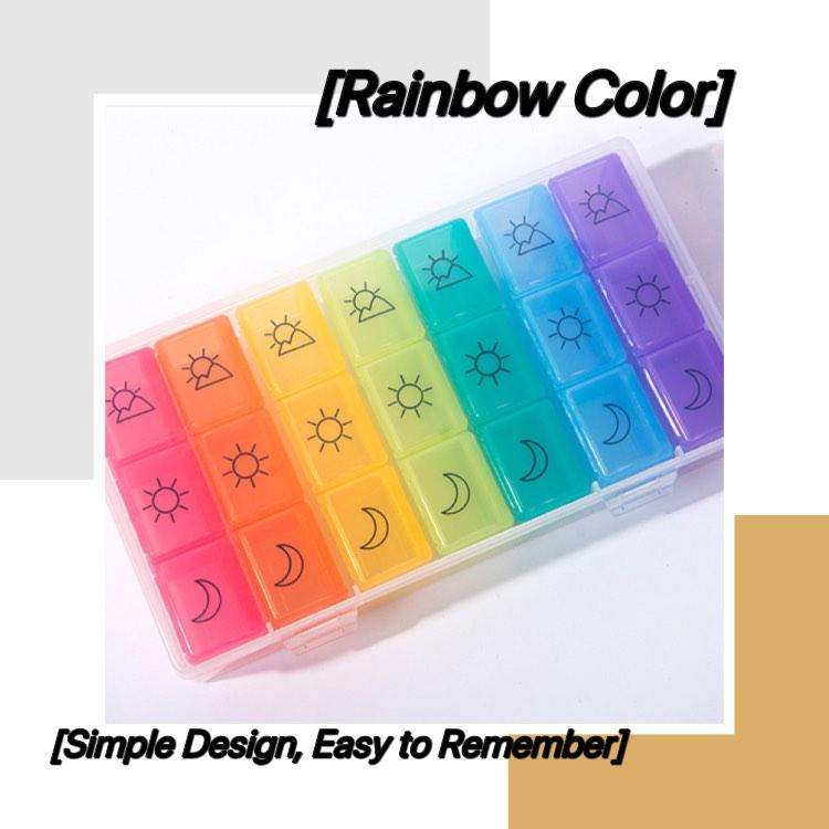 [SG] Pill Box Pill Organizer Vitamins Medicine Box Pill Case, Health