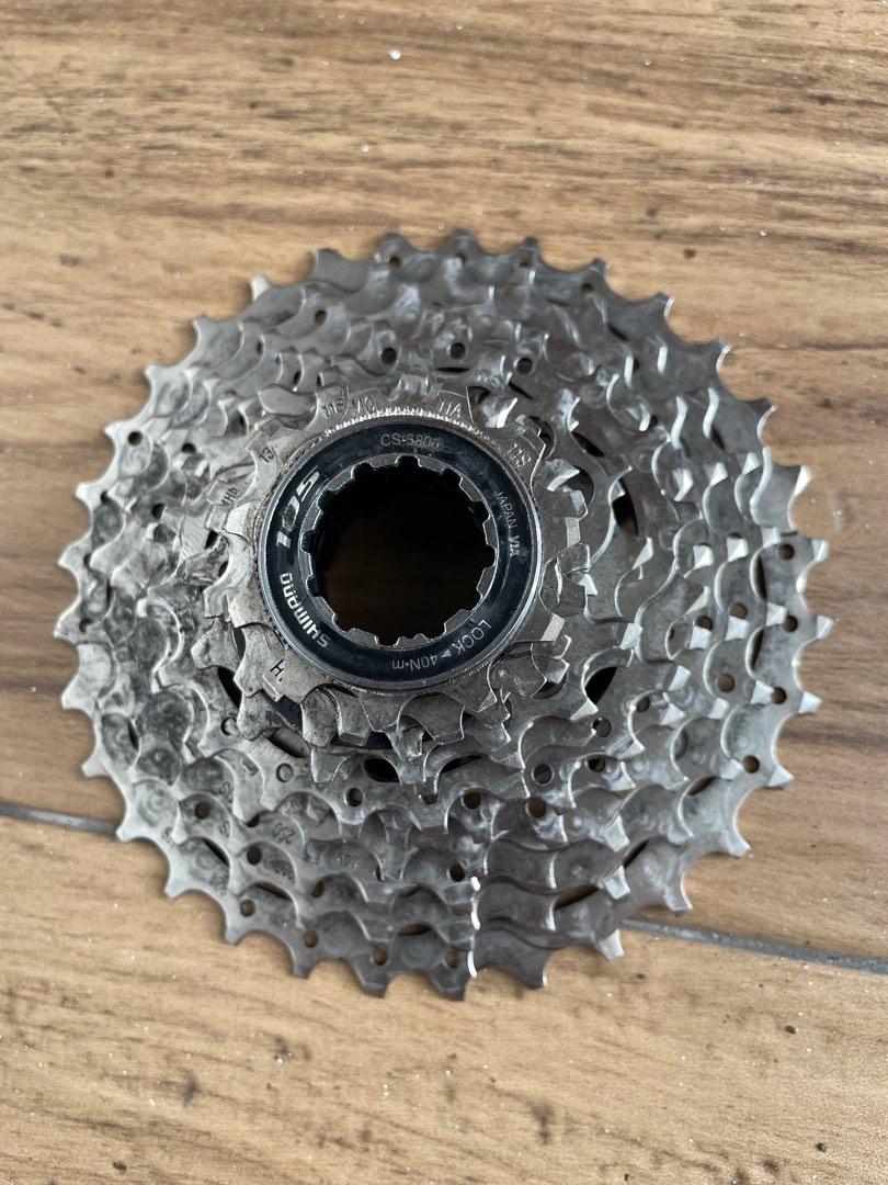 Shimano 105 sprocket 11 speed (Category: Bicycles) located in Batangas. Submitted by buddygar (Listing ID 1181194458, Image 1). Description: Shimano 105 sprocket 11 speed , 11-32 teeth.