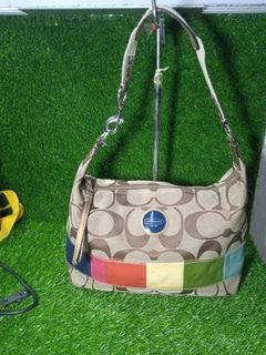 Shoulder beg coach leather item bundle