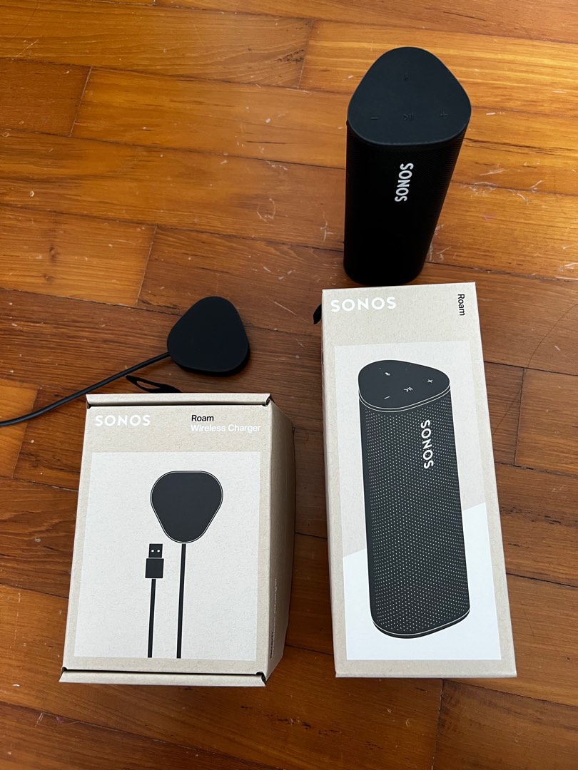 Sonos Roam & wireless charger, Audio, Soundbars, Speakers & Amplifiers