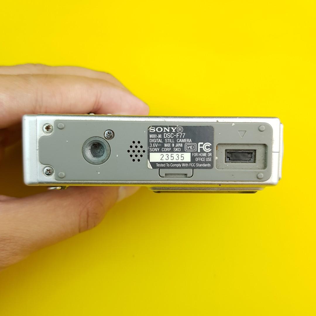 SONY CYBERSHOT DSC-F77 (digicam/camdig/digital camera/pocket camera ...