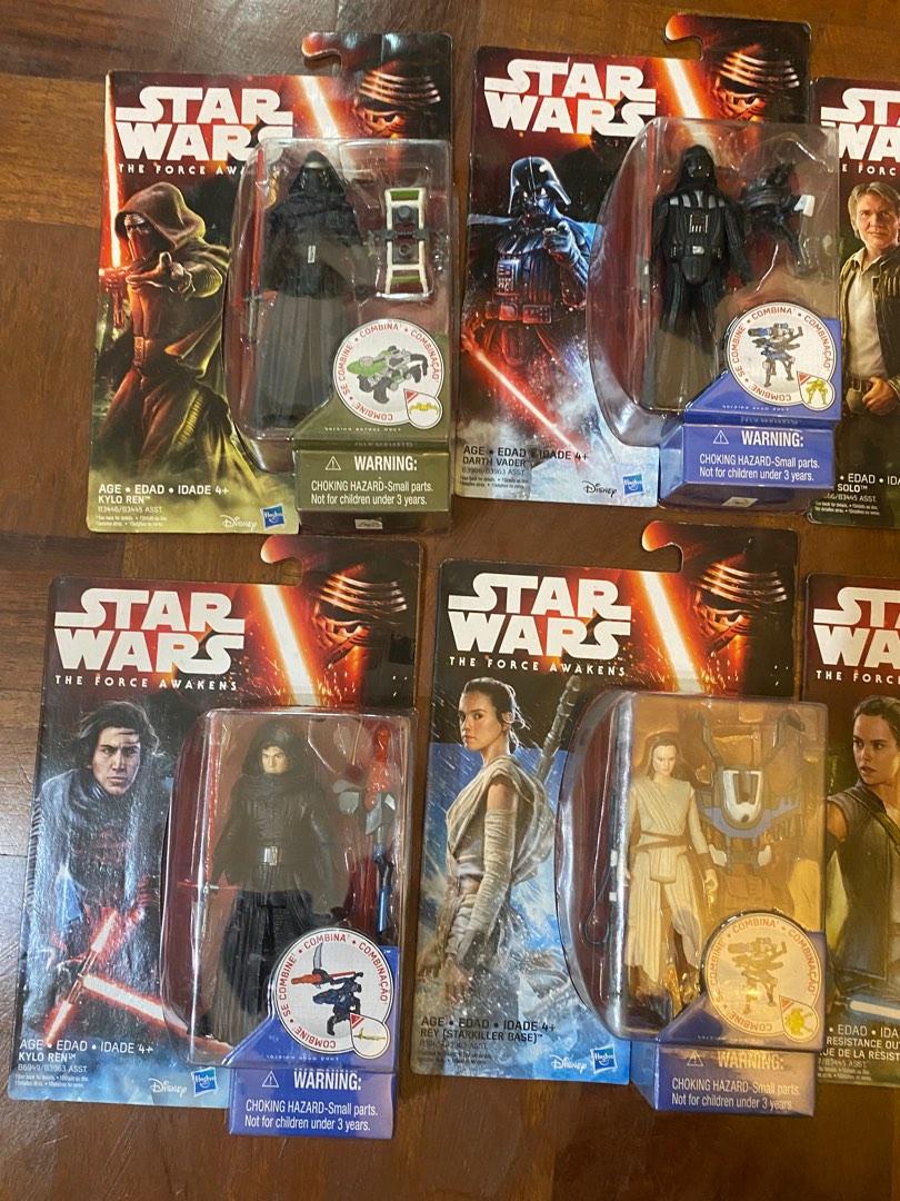 Star wars action figures the force awakens 3.75” (Category: Figurines & Statues) located in San Fernando. Submitted by collecatoy (Listing ID 1088235895, Image 2). Description: 275 each.