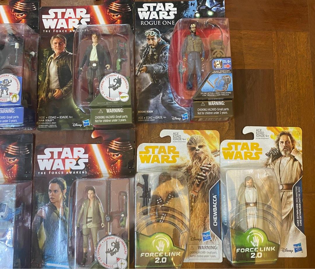 Star wars action figures the force awakens 3.75” (Category: Figurines & Statues) located in San Fernando. Submitted by collecatoy (Listing ID 1088235895, Image 3). Description: 275 each.