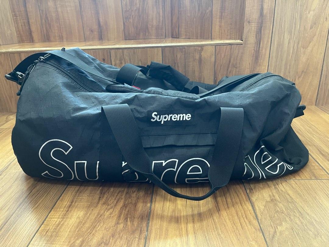 Supreme Duffle Bag 18fw, 男裝, 袋, 背包- Carousell