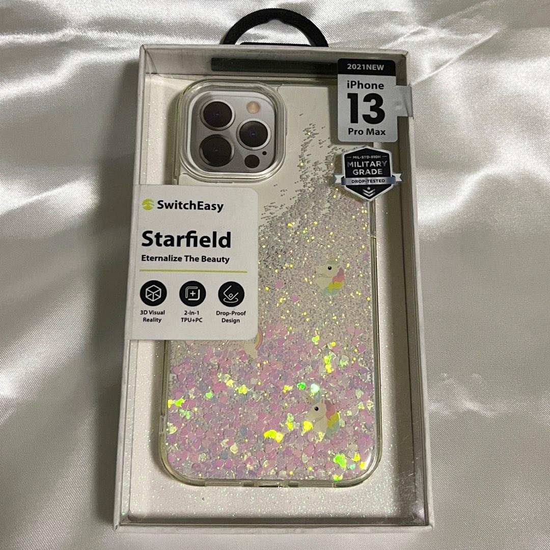 (REPRICED) SwitchEasy for iPhone 13 pro max (Category: Cases & Sleeves) located in Quezon City. Submitted by salestuff_ph (Listing ID 1181117891, Image 1). Description: Authentic SwitchEasy Starfield - Happy Park Fitted only, design is too girly for me 😅 Like brandnew.