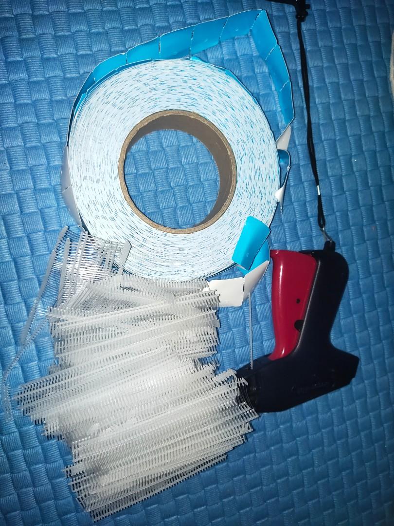 Tagging gun & tagging attachments & barcode label sticker ...