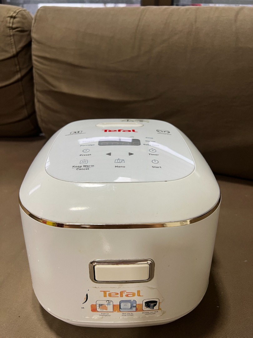 [Tefal] Mini Fuzzy Spherical Pot Rice Cooker RK601, TV & Home Appliances, Kitchen Appliances