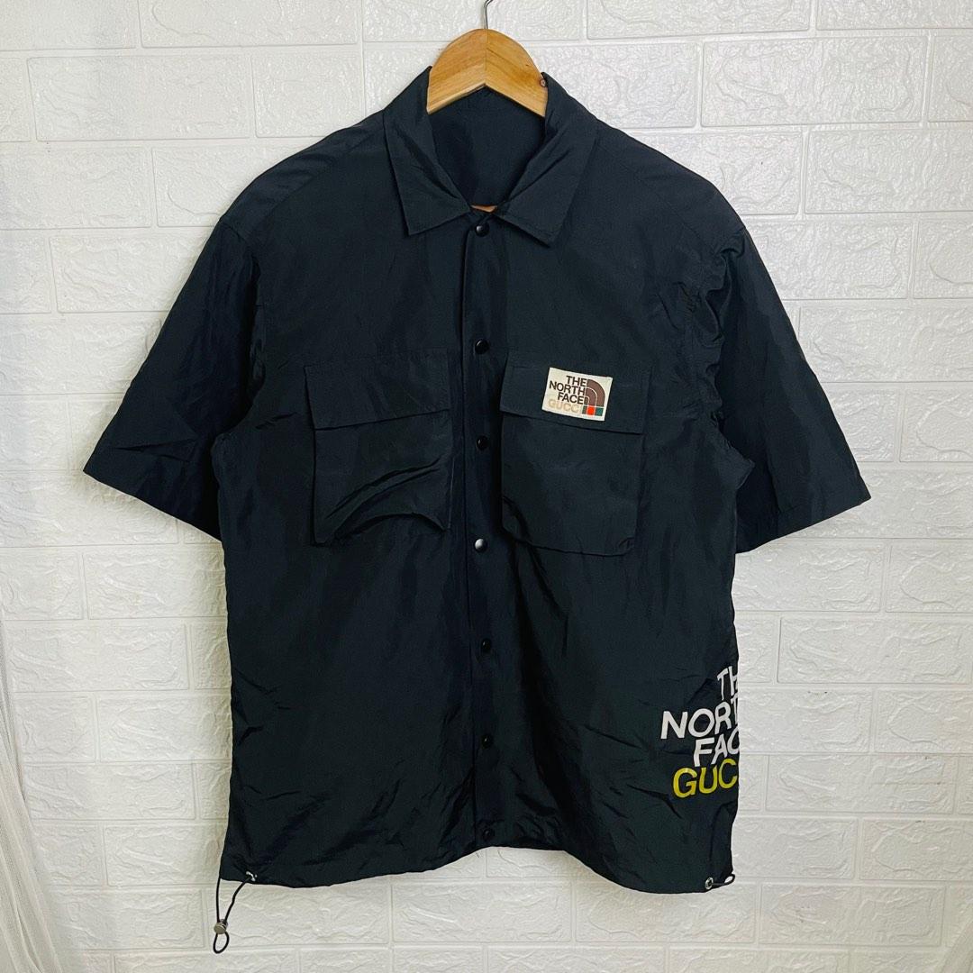 The North Face x Gucci Nylon Polo, Men's Fashion, Tops Sets