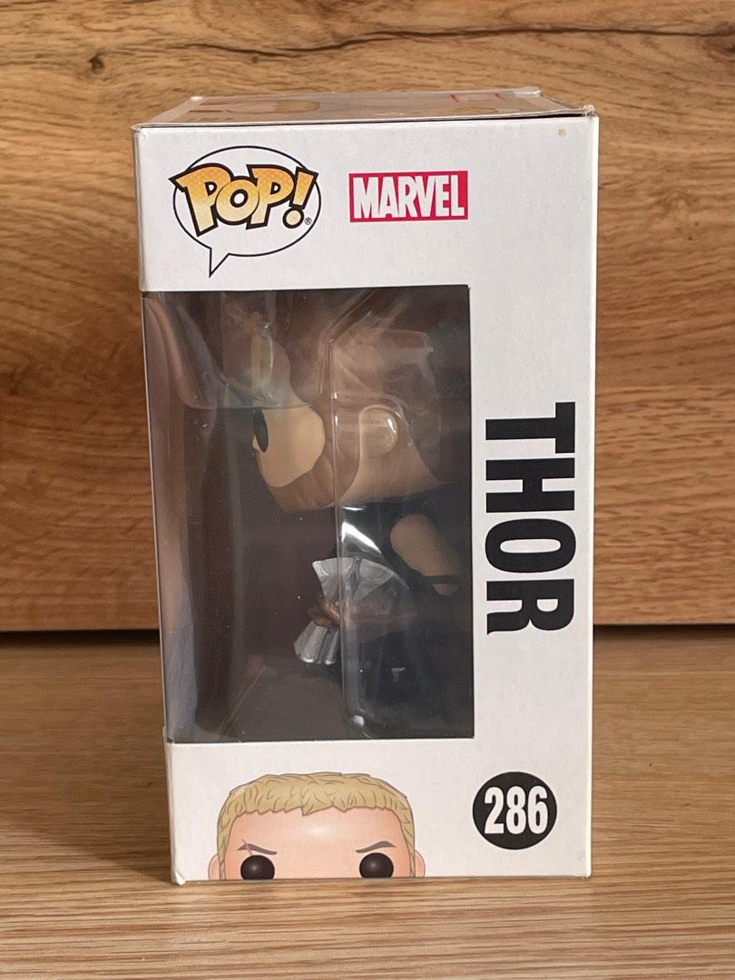 Thor 286 Funko Pop - Avengers: Infinity War (Category: Figurines & Statues) located in Pasig City. Submitted by prelovedbymeph (Listing ID 1181119507, Image 2). Description: See pictures for box condition. Free protector. Gcash or Maya SDD or LBC only, no meet ups RFS: Decluttering.