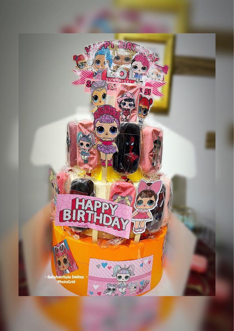 Cakesicle Tower, Food & Drinks, Homemade Bakes on Carousell