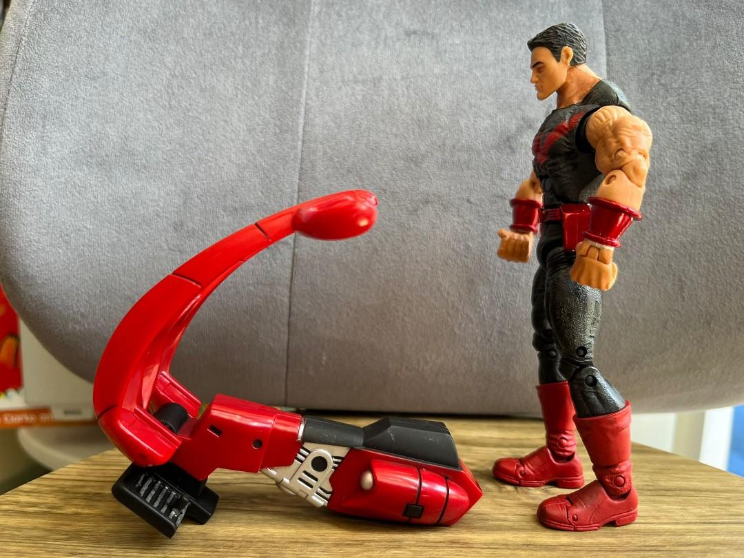 Marvel Legends Wonder-Man Figure - Black Outfit Red Trim Legendary Riders Series