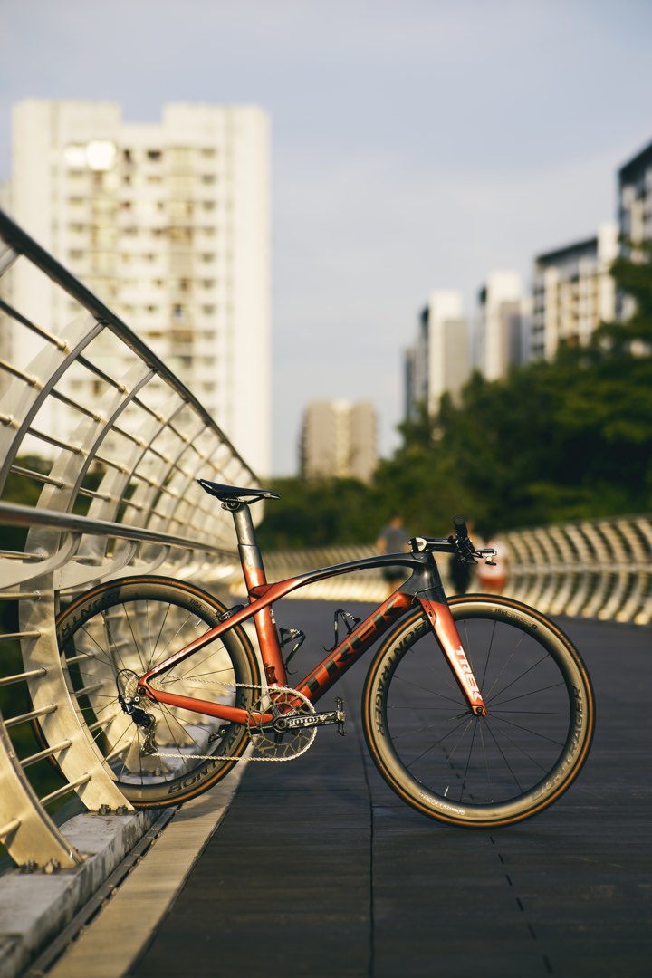 Trek madone sales rim brake frameset