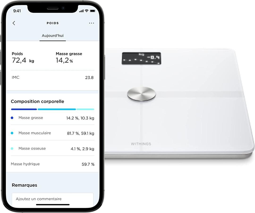 TS.Withings Body+ Digital WiFi Smart Scale with Automatic Smartphone