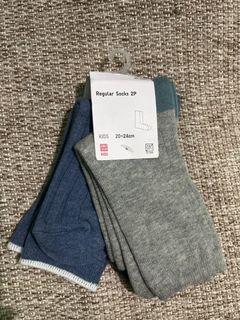 Uniqlo Kids Socks 2 pairs