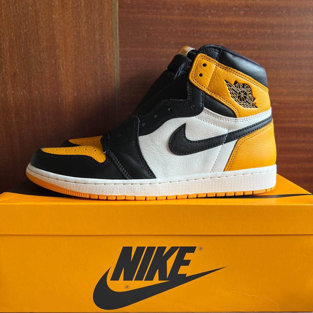 US11) Nike Air Jordan 1 High Taxi Mens, Men's Fashion, Footwear, Sneakers  on Carousell