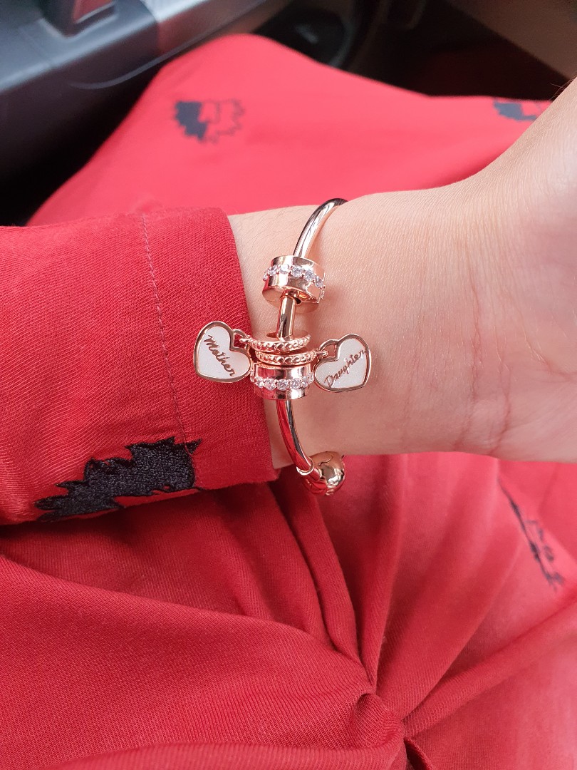 Daughter Heart Charm And Bracelet Gift Set  Pandora UK