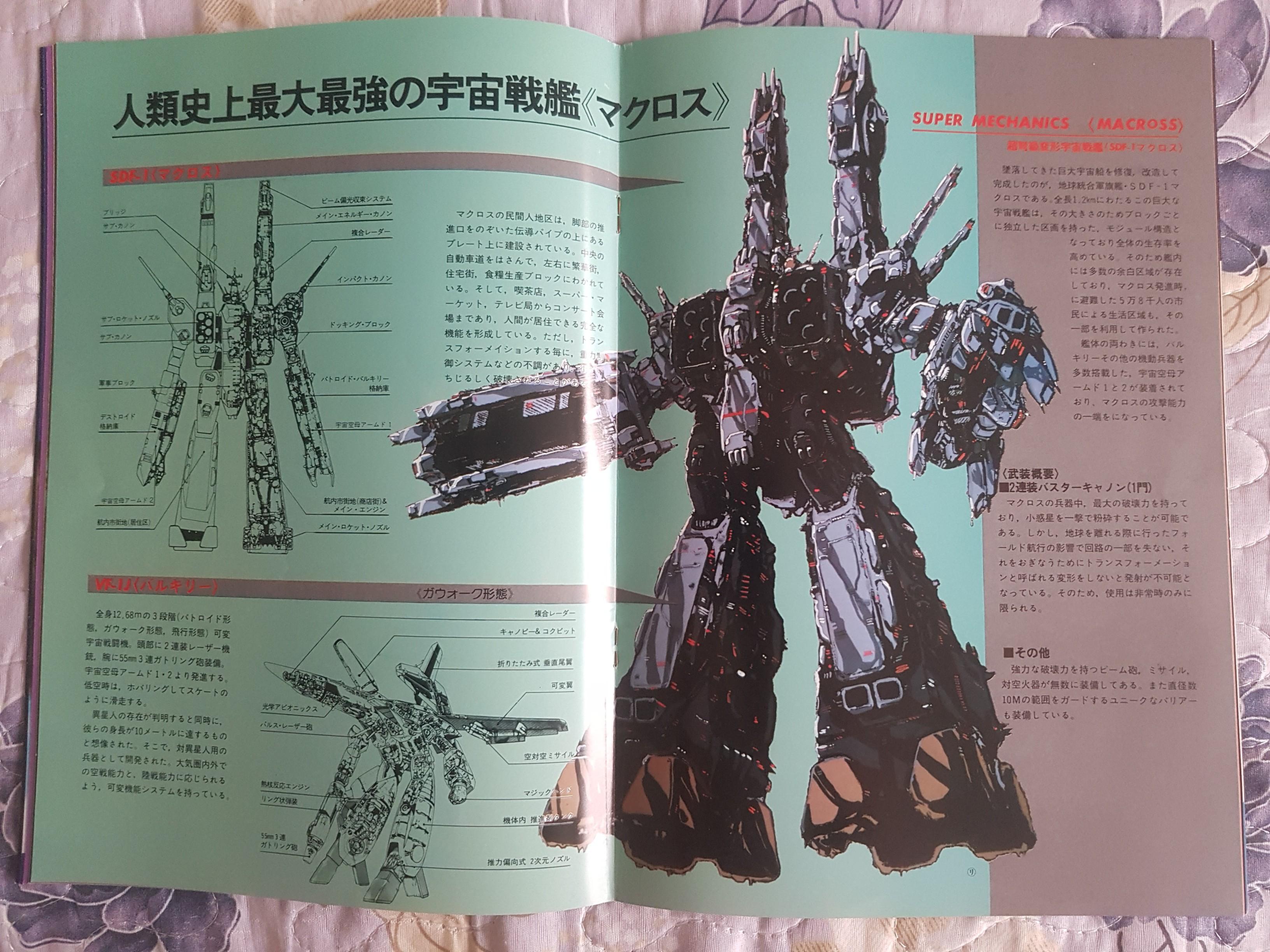 VHTF OOP Macross DYRL Movie Programme Memorabilia, Hobbies & Toys ...