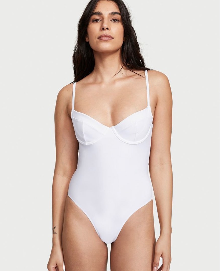 White swimsuit victoria secret top