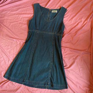 vintage denim dress