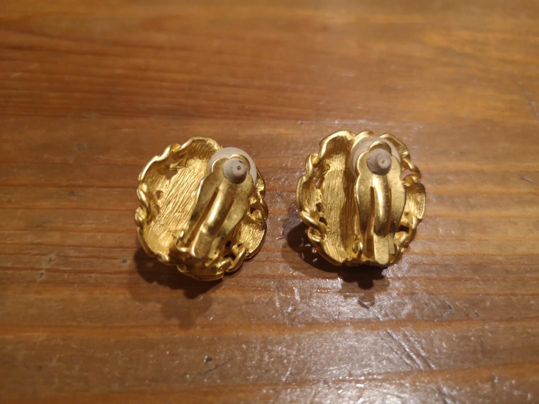 Vintage Givenchy Clip on Earrings
