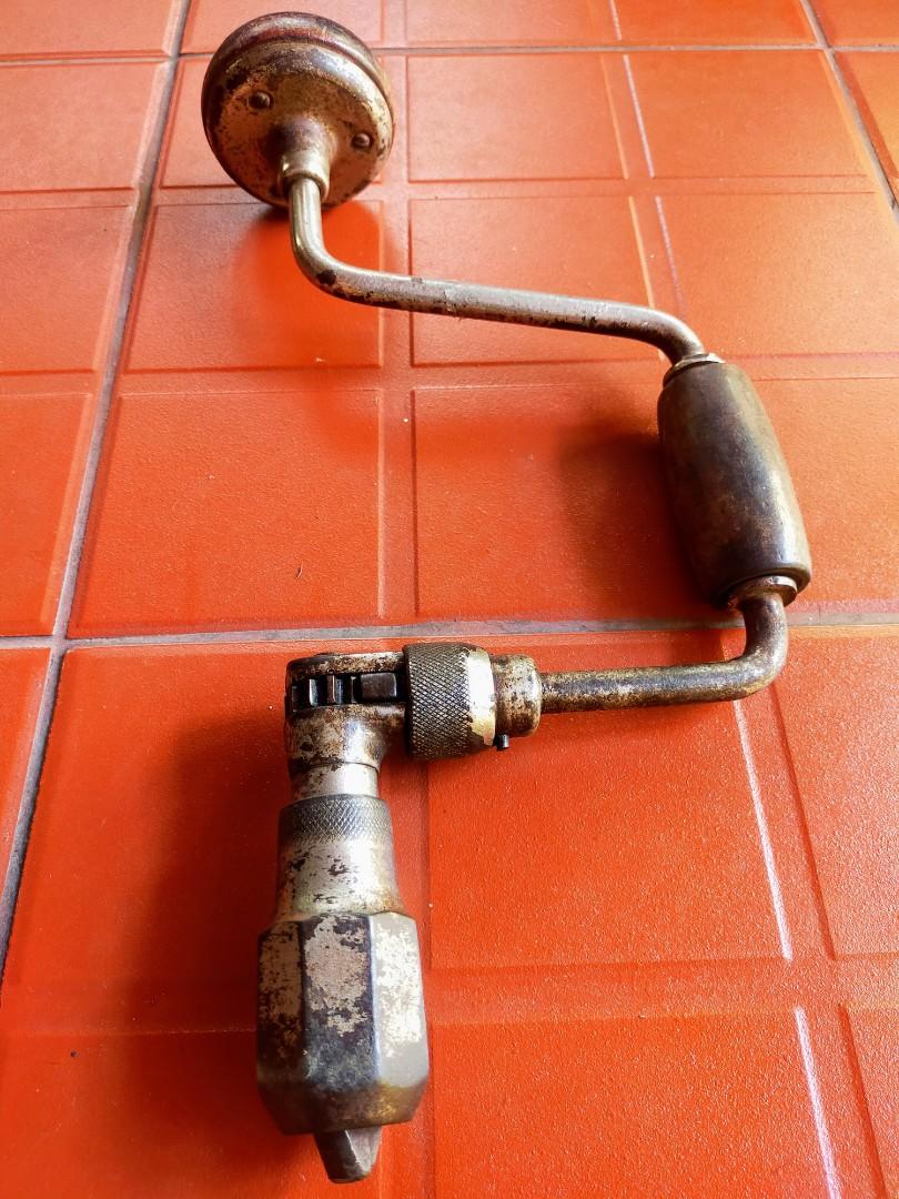 vintage manual hand drill, Hobbies & Toys, Memorabilia & Collectibles