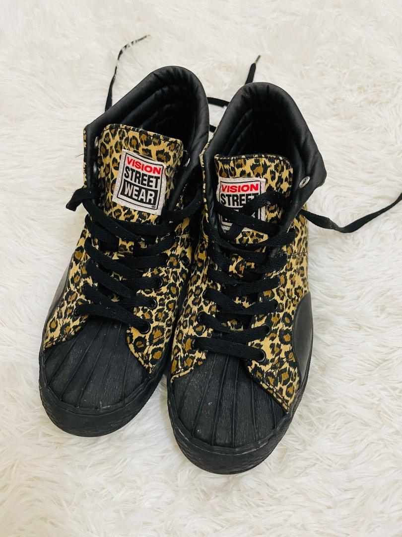 Vision street cheap wear leopard shoes