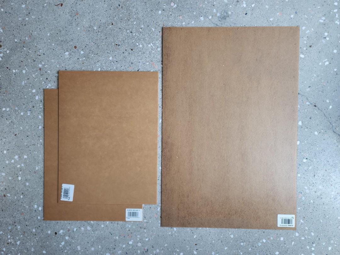 White and clear acrylic sheets, Hobbies & Toys, Stationery & Craft