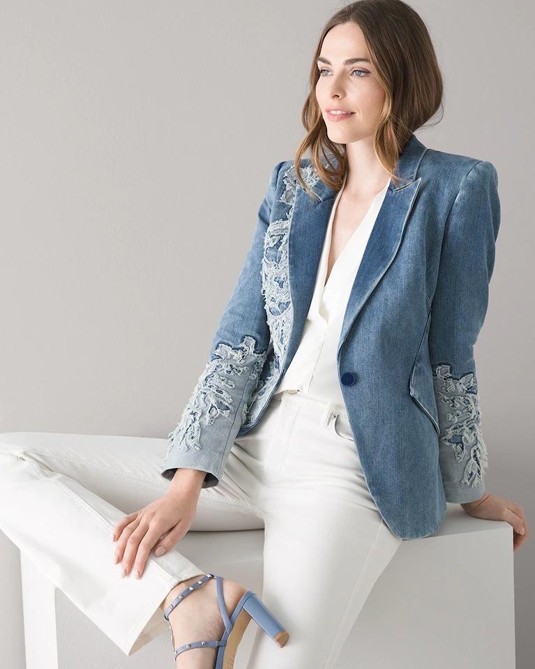 White house black market black blazer new arrivals