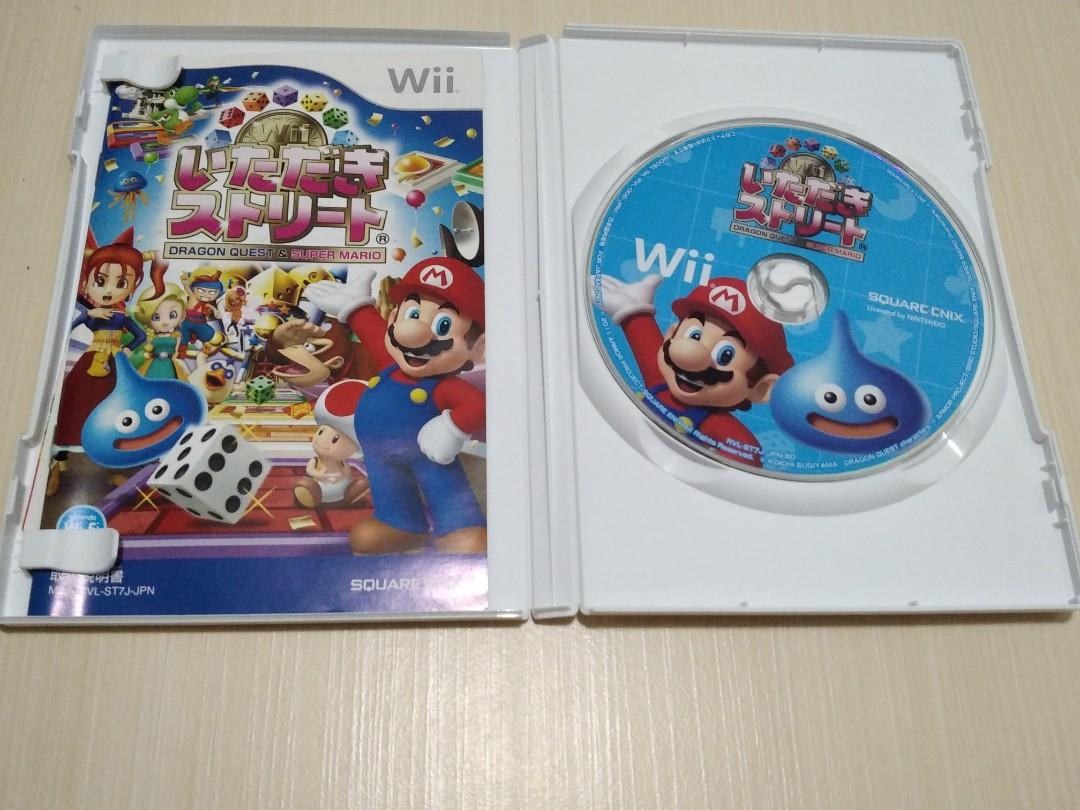 Wii 人生街道 Fortune Street 勇者鬥惡龍 與 超級瑪利歐 大富翁遊戲 日版