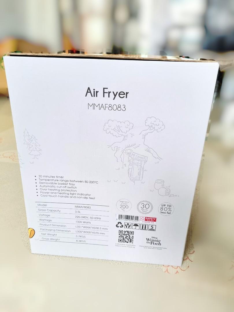 Winnie the pooh Mayer Air Fryer, TV & Home Appliances, Kitchen