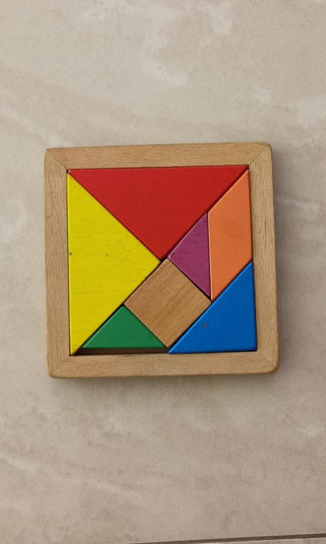 Seven piece shape puzzle Clearance
