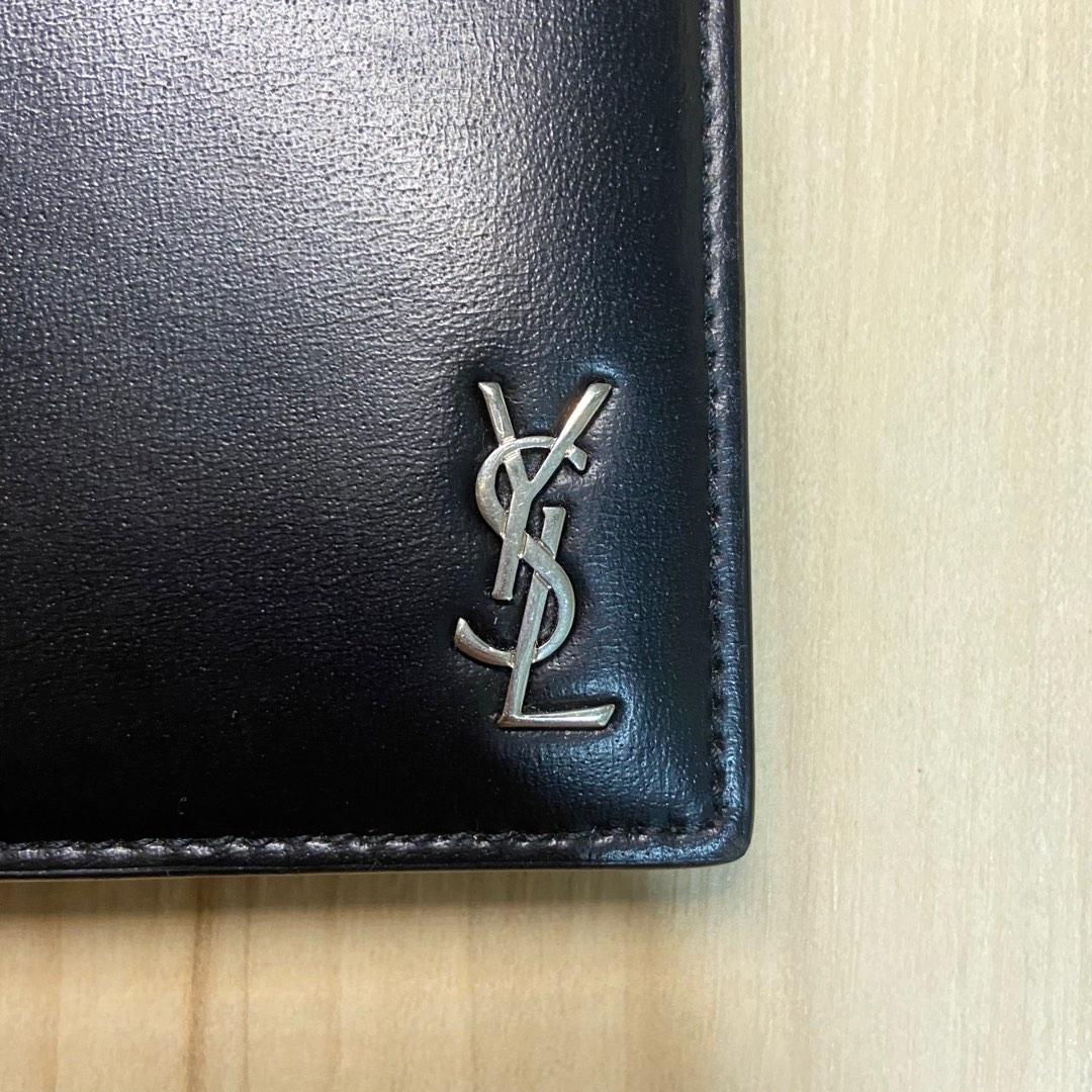 TINY CASSANDRE credit card wallet in matte leather, Saint Laurent