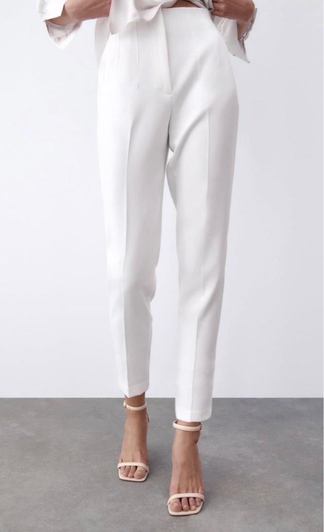 Zara high waisted pants, Women's Fashion, Bottoms, Other Bottoms on  Carousell