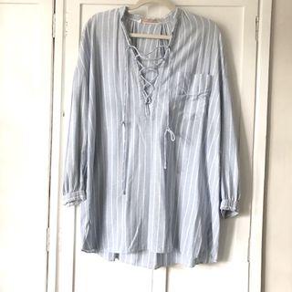 Zara Oversized Mini Dress