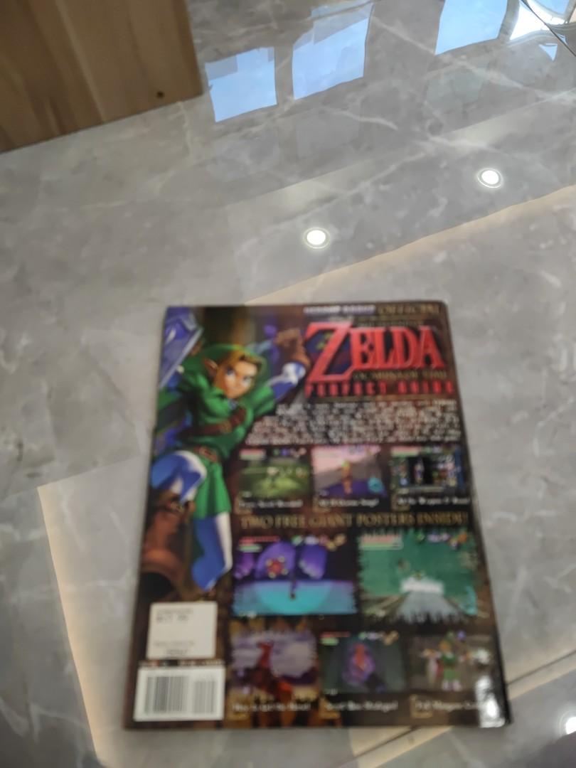 Zelda Ocarina of Time, Official Perfect Guide with both posters, Video