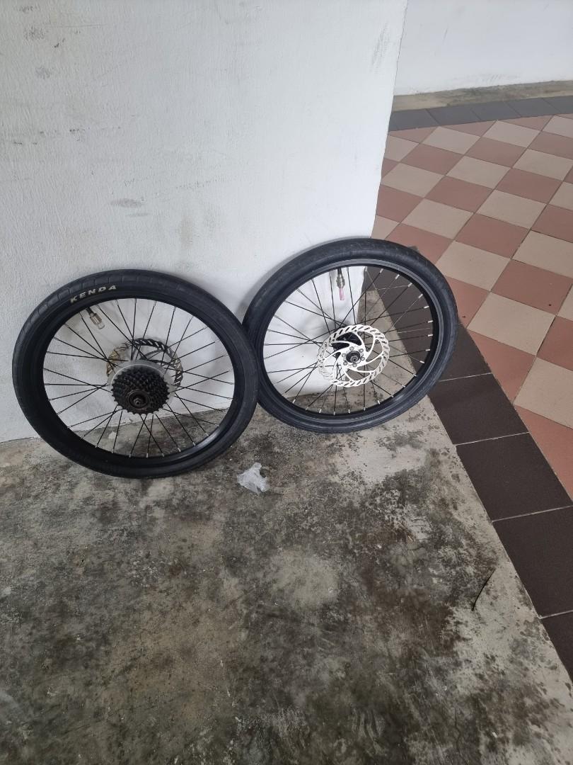wheelset 20 inch disc brake