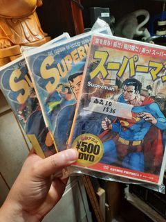 3pcs. Superman dvd's