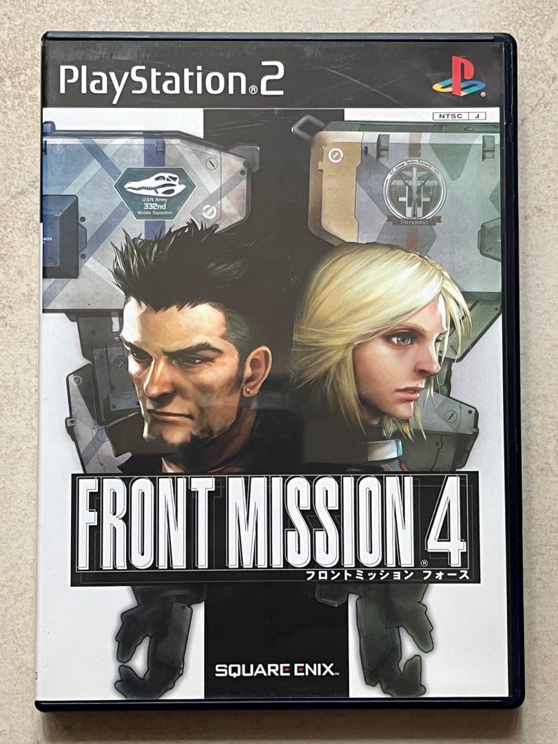 日版ps2 Square Enix Front Mission 4 雷霆任務前線任務超級機械人大戰式模擬戰略經典名作 電子遊戲 電子遊戲 Playstation Carousell