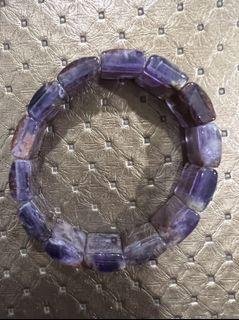 紫幽灵 purple phantom Amethyst Bracelet 17-18mm 手排