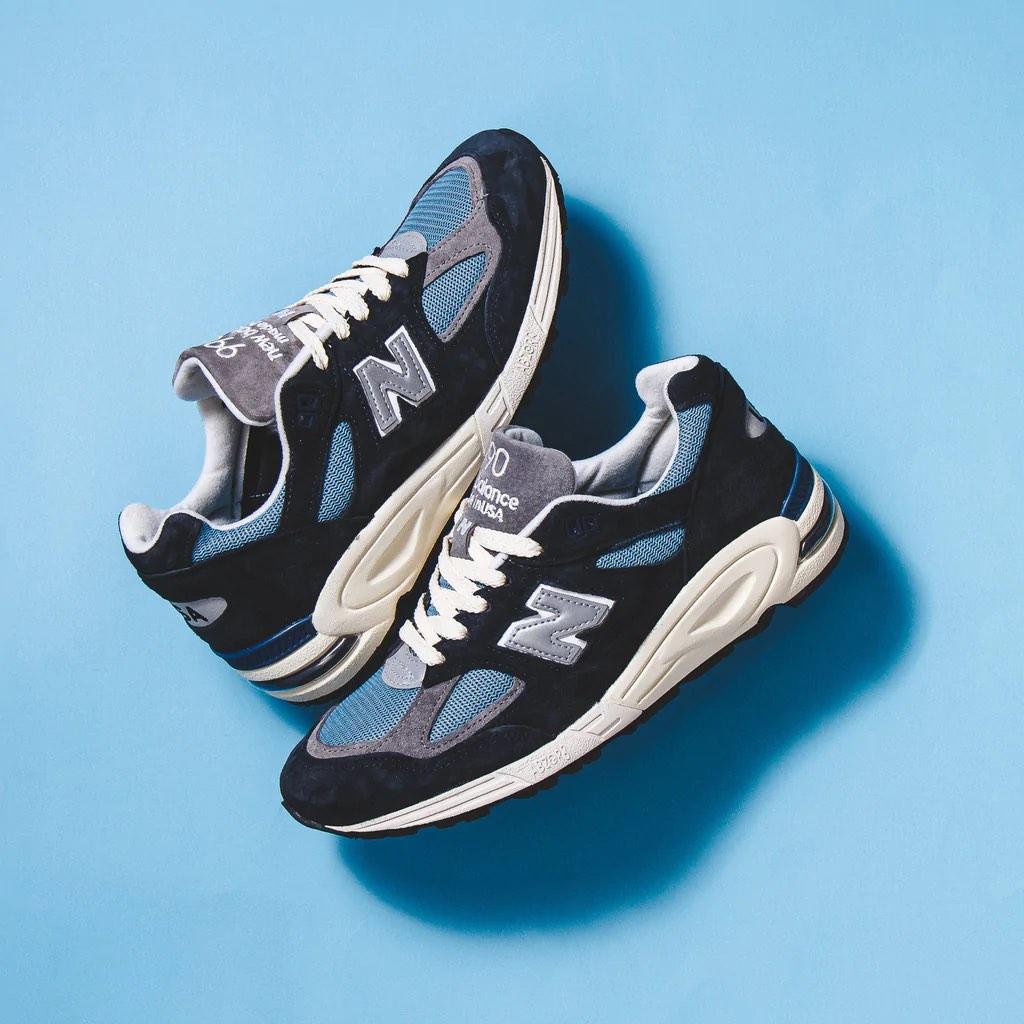 美製Teddy Santis x New Balance 990 990v2 M990TB2 Navy Castlerock